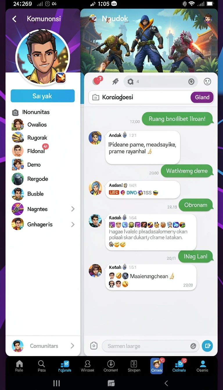 Pratinjau layar Aplikasi idrgame Resmi: Download dan Instalasi